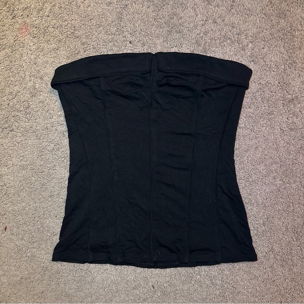 White House Black Market Strapless Top